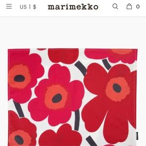 A set of 6 Marimekko placemats